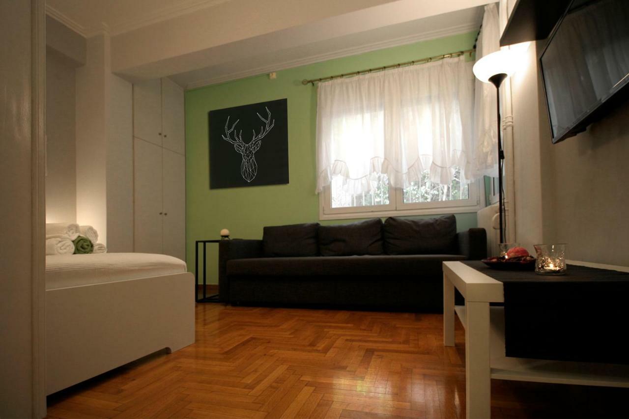 Luxury Flat In Kolonaki, 3' Metro Appartement Athene Buitenkant foto